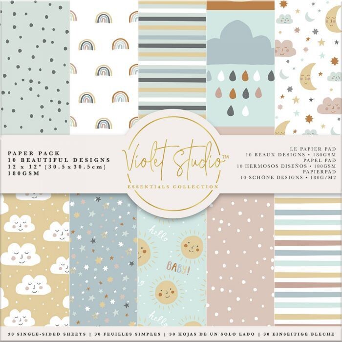 Violet Studios 12 x 12 Paper Pad BABY