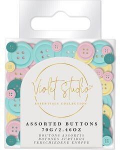 Violet Studios Buttons PASTEL