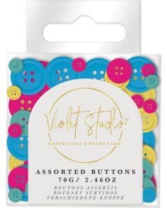 Violet Studios Buttons BRIGHTS