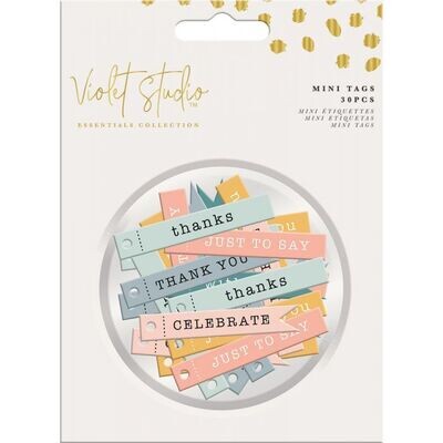 Violet Studios Mini Tags PASTEL