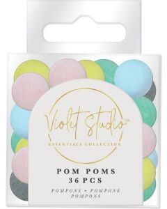 Violet Studios Pom Poms PASTELS