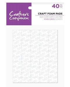 Crafters Companion Foam Pads 24mmx12mmx3mm X 80