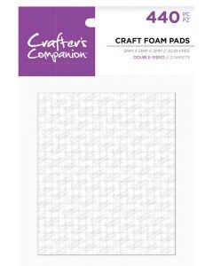 Crafters Companion Foam Pads 5mmx5mmx3mm X 880