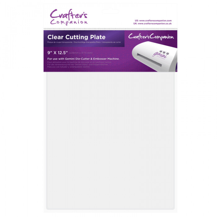 Crafters Companion Gemini Plates - CLEAR CUTTING