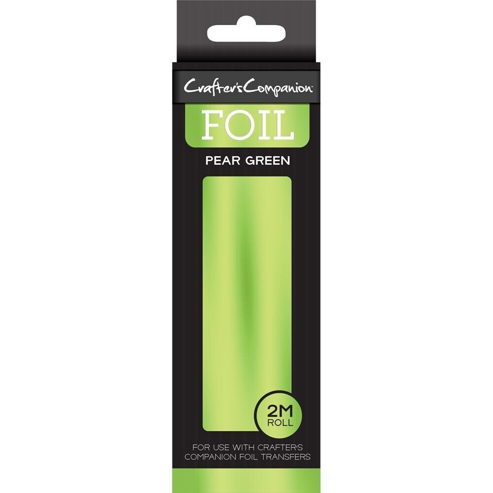 Crafters Companion Foil PEAR GREEN