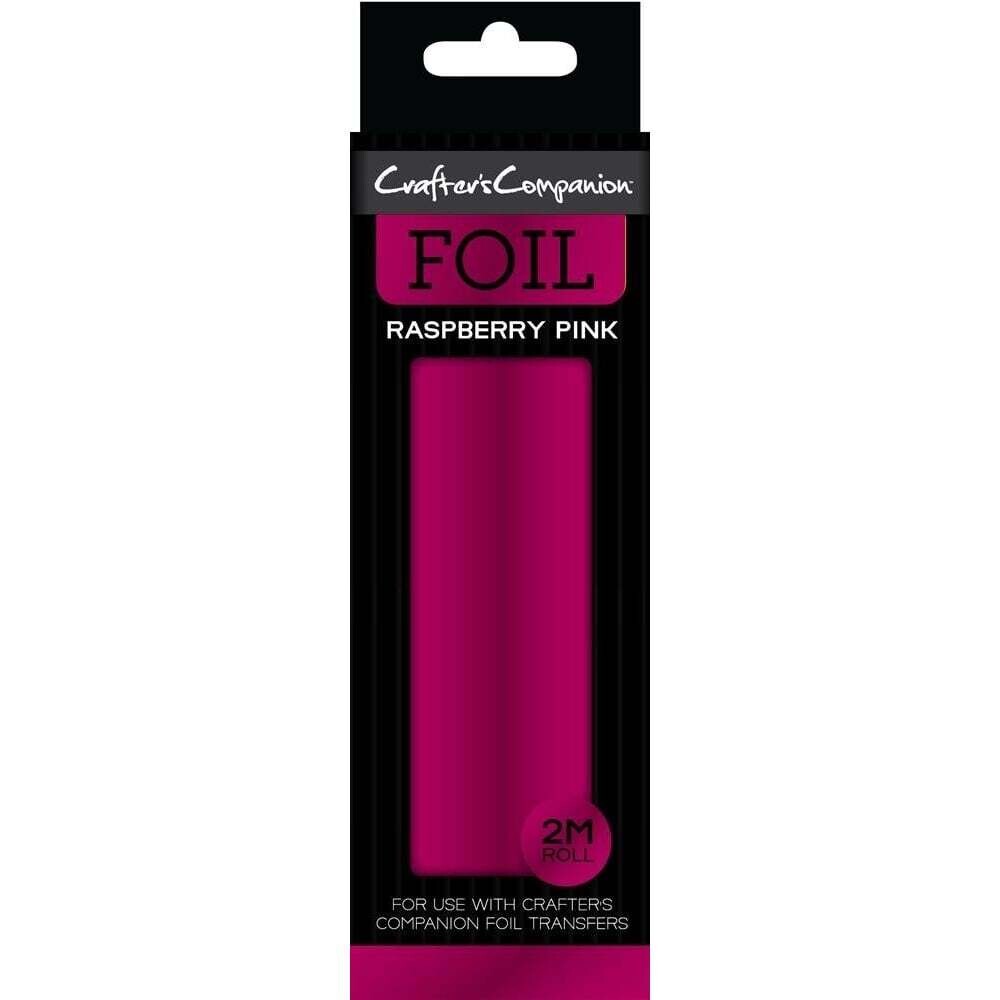 Crafters Companion Foil RASPBERRY PINK