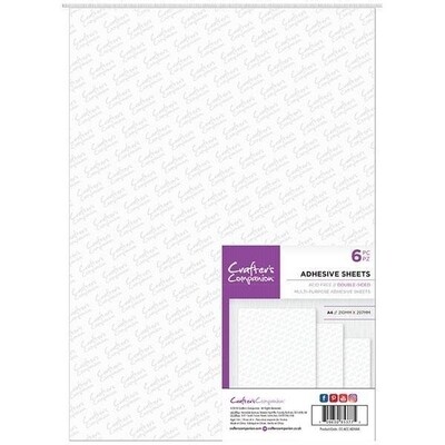 Crafters Companion - ADHESIVES SHEETS A4 X 6
