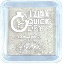 Izink Quick Dry Ink Pad Medium WHITE