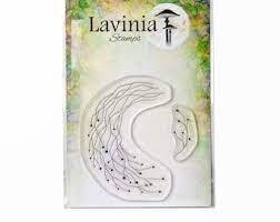 Lavinia Acrylic Stamps RED BERRY WREATH