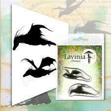 Lavinia Acrylic Stamps DRAGON Set
