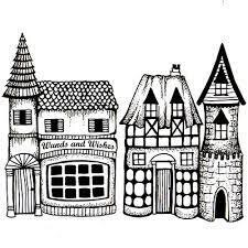 Lavinia Acrylic Stamps FAIRY SHOPS 1