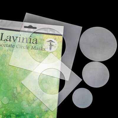 Lavinia Stamps Masks CIRCLE