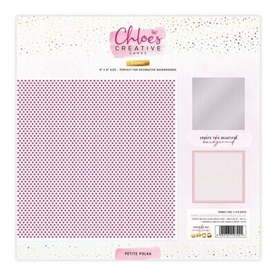 Chloe&#39;s Stencils 8&quot; x 8&quot; PETITE POLKA DOT