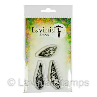 Lavinia Acrylic Stamps MOULTED WING Set