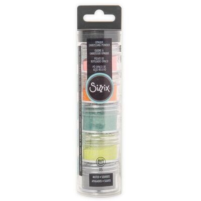 Sizzix Embossing Powders Opaque MUTED