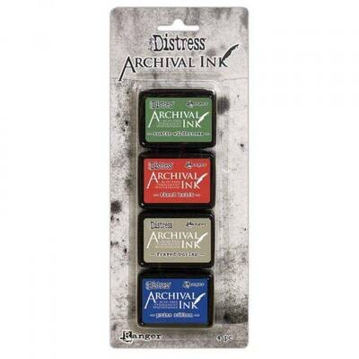 Ranger Distress Archival Mini Ink Kit #6