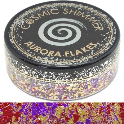 Cosmic Shimmer Aurora Flakes ORIENTAL FIRE