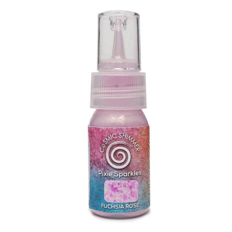 Cosmic Shimmer Pixie Sparkles FUSCHSIA ROS