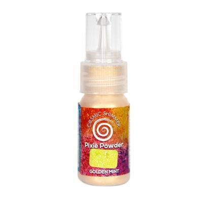 Cosmic Shimmer Pixie Powder GOLDEN MINT