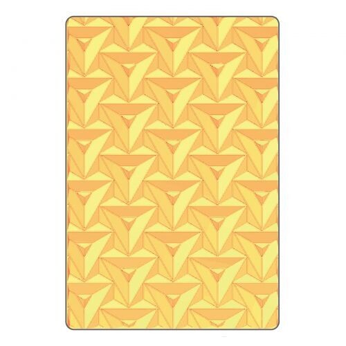 Sizzix 3D Textured Impressions A6 - PRISM GEOMETRICS