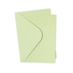 Sizzix A6 Card &amp; Envelopes Set PEAR 665693