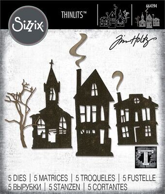 Sizzix GHOST TOWN #2 Thinlits Tim Holtz 665560