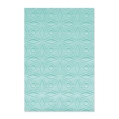 Sizzix A6 Multi Level Textured Impressions 665970 GEO CHRYSTALS