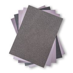 Sizzix Opulent Cardstock CHARCOAL x 50 Sheets 664536