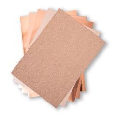 Sizzix Opulent Cardstock Pack ROSE GOLD