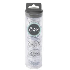 Sizzix Making Essentials Sequins &amp; Beads - SILVER