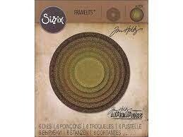 Sizzix Framelits Dies - Tim Holtz STITCHED CIRCLES 662229