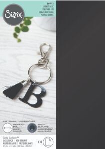 Sizzix Shrink Plastic A4 BLACK x10