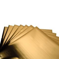 Sizzix Surfacez Aluminium Sheets GOLD