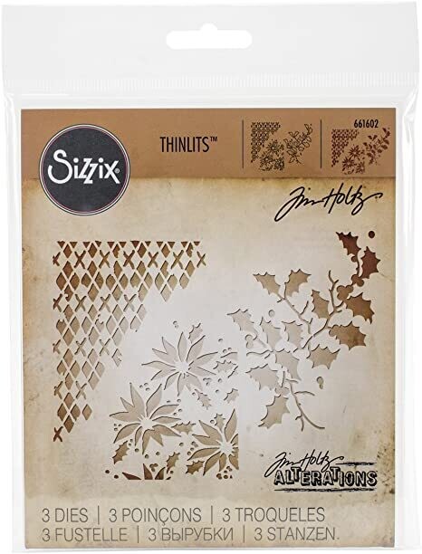Sizzix Thinlits Mixed Media CHRISTMAS 661602