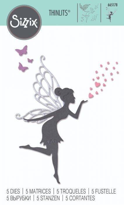 Sizzix Thinlits 665178 FAIRY WISHES