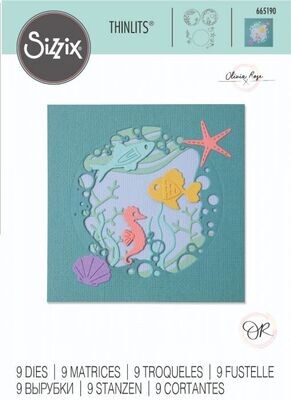 Sizzix Thinlits 665190 OCEAN SCENE
