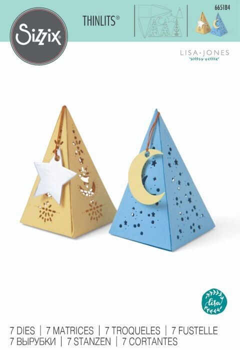 Sizzix Thinlits 665184 CELESTIAL FAVOUR BOX