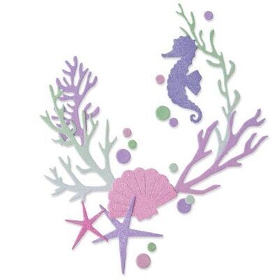 Sizzix Thinlits 665317 CORAL WREATH