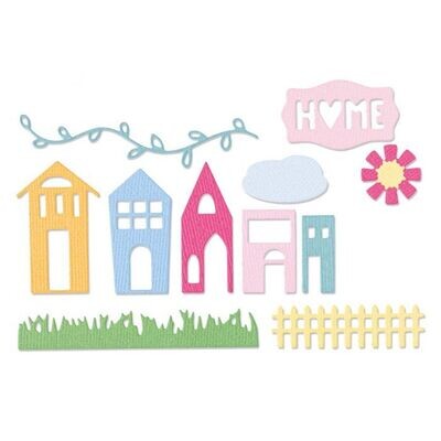 Sizzix Thinlits 665935 SHADOWBOX ELELMENTS