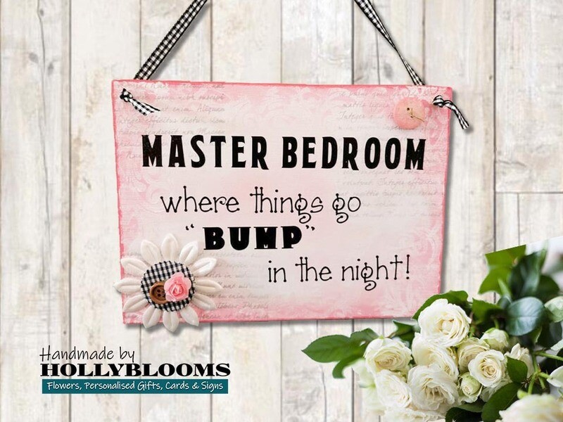 MASTER BEDROOM Sign