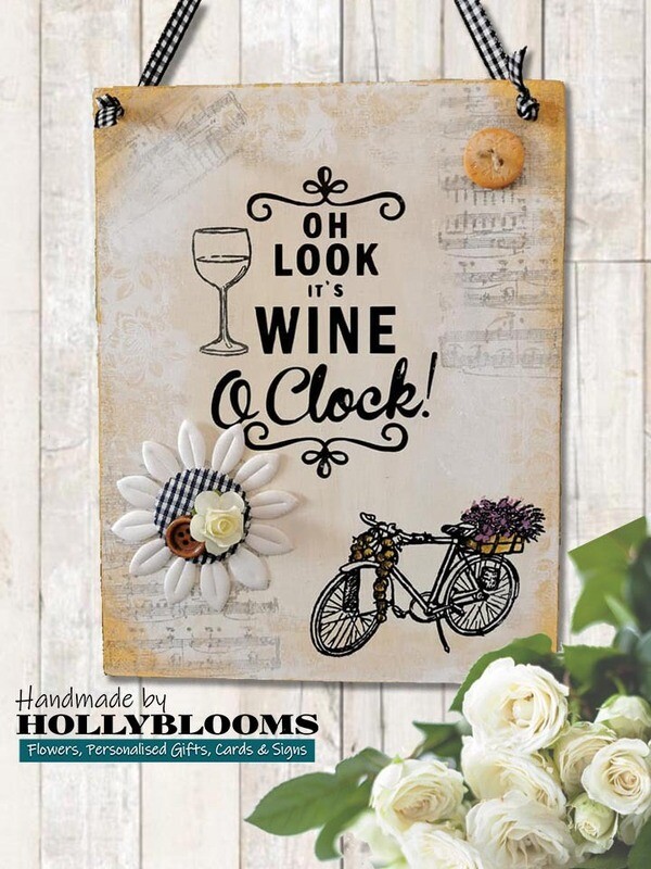 IT&#39;S WINE O&#39;CLOCK Sign