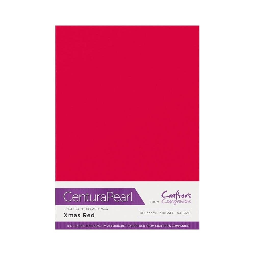 Centura Pearl A4 Pack (x10) CHRISTMAS RED