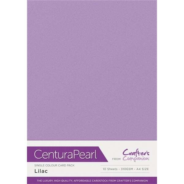 Centura Pearl Cardstock Pack (x10) LILAC