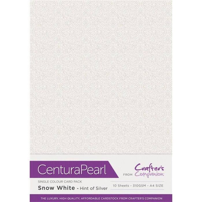 Centura Pearl A4 Pack (x10) SNOW WHITE / HINT OF SILVER