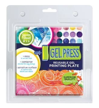 Gel Press Printing Plate 6x6
