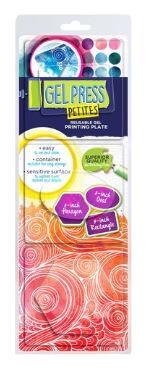 Clarity Stamps GEL PRESS PETITES Plate Set 2