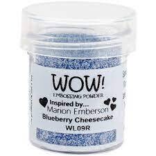 WOW Embossing Powder BLUEBERRY CHEESECAKE