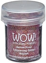 WOW! Embossing Powder AMBER ROSE WS38R