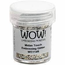 WOW! Embossing Powder Glitter MIDAS TOUCH WS114R