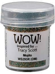 WOW! Embossing Powder Glitter MINT MOJITO WS60R
